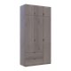 Распашной шкаф для одежды Doros Лукас Канноло/Канноло 3 ДСП 120х50х240 (44900368) - изображение 6