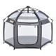 Детская платка манеж MR 1515 Platinum Grey 140х124х110 см - изображение 1
