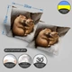 Подушка плюшевая смешная с приколом с Капибараю от WONKEY 33×33 см, 3D принт / 1306833UA - изображение 3