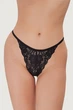 Трусики жіночі труси стрінги, G-стрінги ORO STR-501 nero L/XL - зображення 1