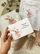 Іменний конверт для зберігання першого локону Чарівне зайченя HeyBaby - изображение 1