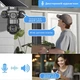 IP-камера уличная с аккумулятором и тройным объективом XON 4G 8000mAh Solar 1080P SmartCam (TCBSM23VB 3992) Черная - изображение 8