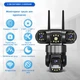 IP-камера уличная с тройным объективом XON Wi-Fi 1080P SmartCam (TCWEW23VB 3985) Черная - изображение 3