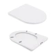 Напольный унитаз Qtap Swan Ultra Quiet с сиденьем Soft-close 640x360x835 мм QT16222182TW White - изображение 9