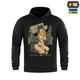 Кофта Лента за лентою M-Tac Hoodie Black S 20104002-S - изображение 2