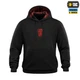 Кофта Один у полі воїн M-Tac Hoodie Hard Black M 20116002-M - зображення 3