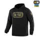 Кофта M-Tac Hoodie Black (XS) LOGO 20550002-XS - изображение 1