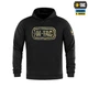 Кофта M-Tac Hoodie Black (XS) LOGO 20550002-XS - изображение 2