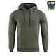 Кофта M-Tac Hoodie Cotton Raglan Hard Army Olive S 51388062-S - зображення 2