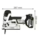 Набір: Акумуляторний лобзик Bosch Professional GST 18 V-LI S (06015A5100) + Ящик для інструментів Bosch L-BOXX 102 Professional (1600A012FZ) - изображение 2