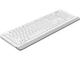 Клавіатура A4Tech Fstyler FKS10 USB White - зображення 3