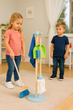 Drewniany zestaw do sprzątania EcoToys dla dzieci: mop zmiotka z szufelką 7 elementów (5905817007356) - obraz 6