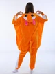 Женская кигуруми пижама взрослая и подростковая Белка Летяга Kigurumi Оранжевый L 165-175 см. (1106) - изображение 2