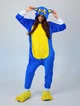 Женская кигуруми пижама взрослая и подростковая на молнии Kigurumi Ёж Соник Sonic Сине-желтый XL 175-185 см. (1099/3) - изображение 1