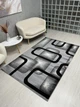 Ковер с невысоким ворсом Espresso 1.2х1.8 м. Gray 02574A - изображение 2