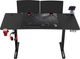Biurko gamingowe ULTRADESK Level V2 Black (UDESK-LVA-BB) - obraz 5