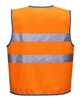 Жилет сигнальный детский Portwest JN15 L (10-12 лет) Оранжевый - изображение 7