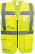 Жилет сетчатый Portwest Madrid Executive C496 XL Жёлтый - изображение 7
