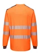 Футболка повышенной видимости PW3 с длинными рукавами Portwest T185 XXXL Оранжевый/Черный - изображение 7