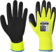Перчатки утепленные Portwest Thermal Soft Grip A143 L Желтый/Черный - изображение 1