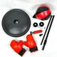 Боксерская груша для детей на стойке с перчатками Punching Ball Set, детский набор для бокса с пружиной, насосом и регулируемой высотой для тренировок и игры дома и на улице Красный/черный, PBS-115 - изображение 3
