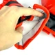 Боксерская груша для детей на стойке с перчатками Punching Ball Set, детский набор для бокса с пружиной, насосом и регулируемой высотой для тренировок и игры дома и на улице Красный/черный, PBS-115 - изображение 10