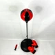 Боксерская груша для детей на стойке с перчатками Punching Ball Set, детский набор для бокса с пружиной, насосом и регулируемой высотой для тренировок и игры дома и на улице Красный/черный, PBS-115 - изображение 11