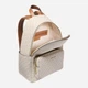 Рюкзак жіночий 9 л вміщує формат А4 Michael Kors Tanner Md Backpack 30T5GTNB2B 149 Бежевий (800070349100) - зображення 3