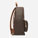 Plecak damski 9L A4 Michael Kors Tanner Md Backpack 30T5GTNB2B 252 Ciemnobrązowy (800070349101) - obraz 4