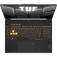 Ноутбук ASUS TUF F16 FX607VJB (FX607VJB-RL164), Intel Core 5 210H / 16″ / RAM 16 ГБ / SSD 512 ГБ / NVIDIA GeForce RTX 3050 6 ГБ / Без ОС / Mecha Gray - зображення 3