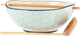 Миска для рамен Typhoon World Foods з паличками 0.8 л (5010853283715) - зображення 1