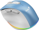 Миша Genius Ergo 9000S Pro Wireless/Bluetooth Light Blue (31030039401) - зображення 4