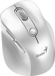 Миша Genius Ergo 9000S Pro Wireless/Bluetooth Pearl White (31030039400) - зображення 2