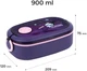 Ланчбокс Kite Kuromi 900 мл Фіолетовий (HK25-1180) - зображення 8