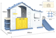 Duży domek z przedsionkiem, koszykówką i zlewem (5903864985160) - obraz 4