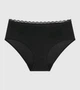 Трусики Слипы Triumph Feel of Cotton Midi 0004 44 черный - изображение 4