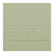 Ежедневник датированный 2026 Buromax Light Morandi из искусственной кожи А5 336 страниц Оливковый (BM.21158-36) - изображение 11