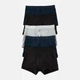 Набор трусов боксеров мужских хлопковых Trendyol TMNAW21BX0018 XL 5 шт Navy Blue/Gray/Black (8683050699848) - изображение 1