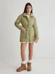 Куртка демисезонная удлиненная женская Trendyol TWOAW23MO00170 S Green (8683047335162) - изображение 4