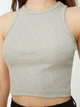 Топ женский Trendyol TWOSS21AL0050 M Gray (8683043893222) - изображение 5