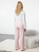 Пижамные штаны женские хлопковые Trendyol THMAW24PJ00001 XS Rosa (8683050249647) - изображение 2