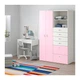 Шафа / гардероб IKEA (ІКЕА) STUVA / FRITIDS 120х50х192см білий рожевий (792.764.68) - зображення 2