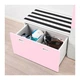 Шафа зі лавкою IKEA (ІКЕА) STUVA / FRITIDS 150х50х192см білий рожевий (792.661.10) - зображення 2