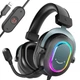 Наушники Fifine h6 rgb 7.1 Black - изображение 1