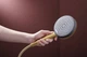 Душевая лейка HANSGROHE Raindance Alive EcoSmart с кнопкой 125мм пластик бронза 24511140 - изображение 2