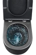 Унитаз подвесной Mixxus Premium Ellipse-0303-T3 Black 520x365x360 мм, система смыва Tornado 3.0 MP6591 - изображение 3