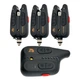 Набор рыболовных сигнализаторов GLADIATOR RF1118 3+1 Чёрный радиус до 150 м (RF1118) - изображение 4