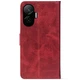 Чохол-книжка Crazy Horse Clasic для Poco F7 Red Wine (Front) (67371) - изображение 3