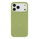 Чохол Premium Silicone Case Full Size (AA) для iPhone 17 Pro Max Колір 60.Crem Yellow - изображение 4