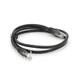 Патч-корд литой RITAR UTP RJ45 Cat.6 1m черный Cu (медь) - изображение 1